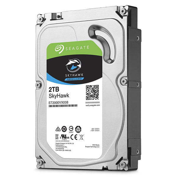 HD HDD 2TB SEAGATE SKYHAWK SATA III 3.5" VIDEOVIGILANCIA DVR NVR