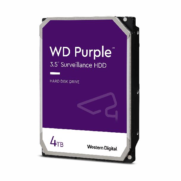 HD HDD 4TB WD PURPLE SATA III 3.5" VIDEOVIGILANCIA DVR NVR