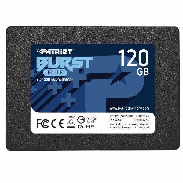 ssd|patriot|almacenamiento|max5|hd ssd 120gb patriot burst elite sata iii 2.5"