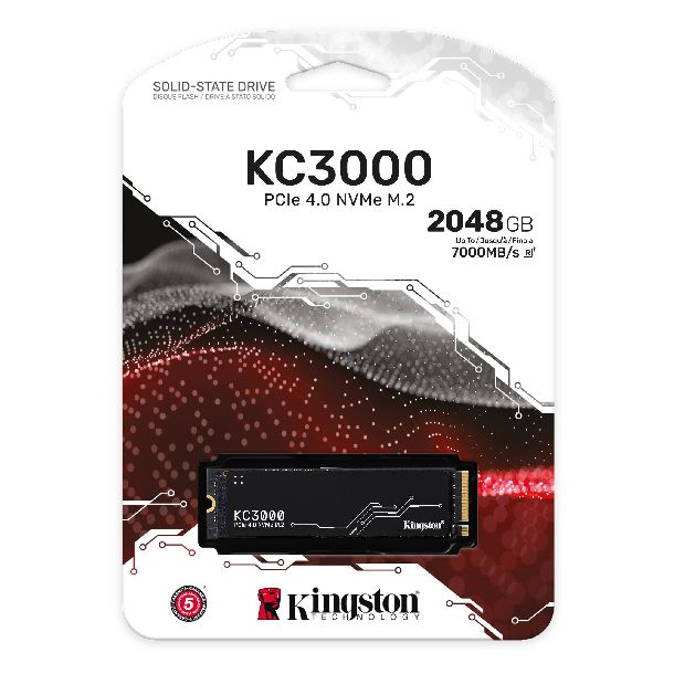 kingston|ssd|almacenamiento|m.2|nvme|2tb|max5|hd ssd 2tb kingston kc3000s m.2 nvme pcie gen4 7000mb/s