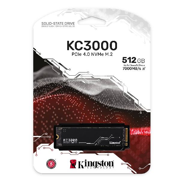 kingston|ssd|almacenamiento|m.2|nvme|512gb|max5|hd ssd 512gb kingston kc3000s m.2 nvme gen4 7000mb/s 2280