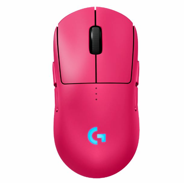 logitech|mouse|perifericos|max5|mouse gamer wireless logitech g pro 2 lightspeed magenta 910-007308