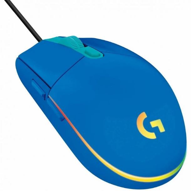 logitech|mouse|perifericos|gaming|max5|mouse logitech g203 gaming lightsync blue 910-005795