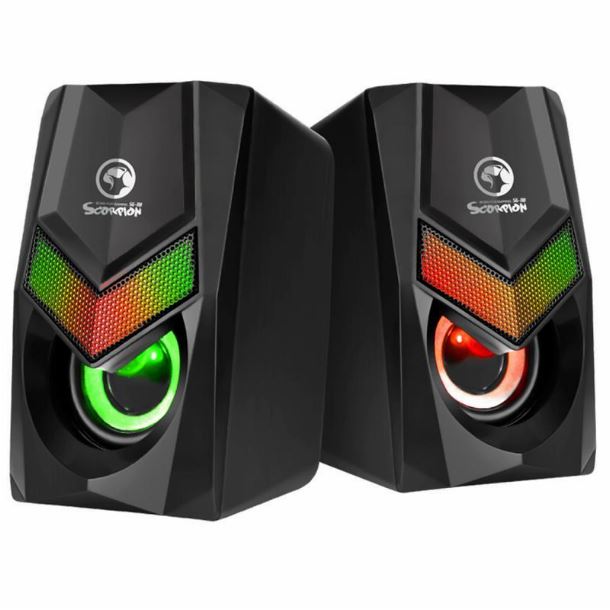parlantes|parlantes|perifericos|max5|parlantes usb marvo sg-118 3.5mm led