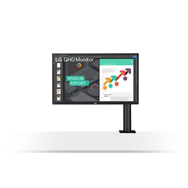 monitor|27"|lg|pivot|articulado|max5|monitor 27" lg led quad hd 27qn880-b