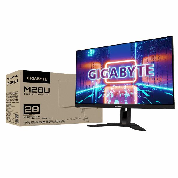 monitor|gigabyte|max5|monitor gamer 28" gigabyte m28u-sa led uhd 144hz 1ms hdmi dp