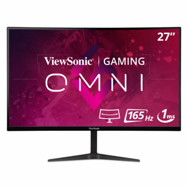 pc|monitor|max5||monitor gamer curvo 27" viewsonic vx2718-pc-mhd fhd 165hz