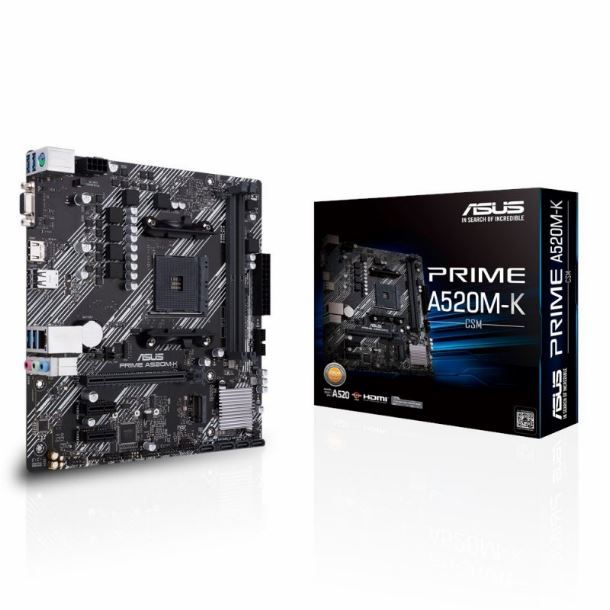asus|mother|hardware|amd|am4|max5|pba|mother asus prime a520m-k ddr4 am4