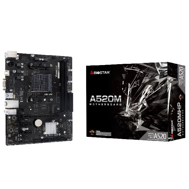 mother|biostar|hardware|max5|mother biostar a520mhp ddr4 am4