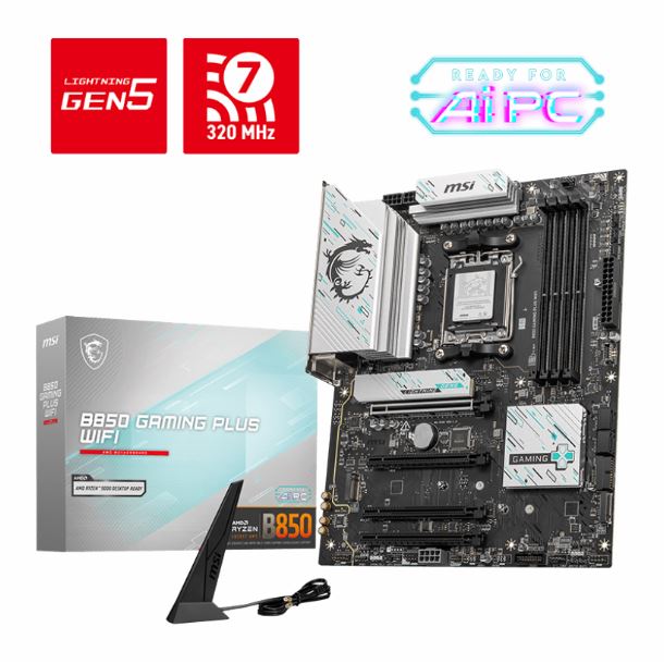 msi|mother|hardware|hotsale|max5|mother msi b850 gaming plus wifi ddr5 am5