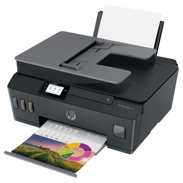 IMPRESORA MULTIFUNCION HP SMART TANK 530 WIFI TINTA COLOR 4SB24A