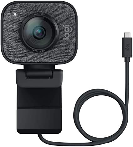 logitech|webcam|periferico|microfono|tripode|max5|webcam logitech streamcam plus graphite 960-001280