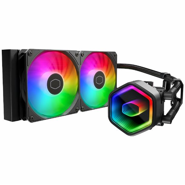 refrigeracion|coolermaster|masterliquid|ml240 core ii argb|max5|watercooler 240mm coolermaster masterliquid ml240 core ii argb