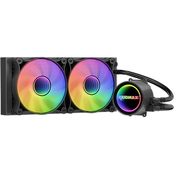 cooler|watercooler|hardware|raidmax|refrigeracion|max5|watercooler 240mm raidmax infinita ls240 argb black