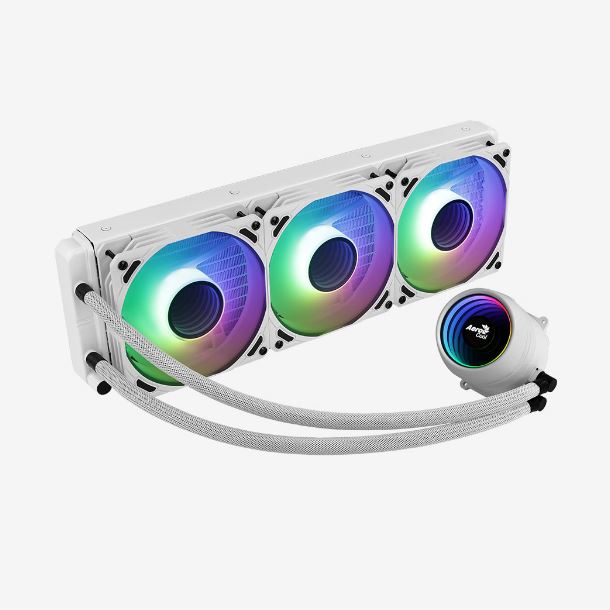 aerocool|cooler|watercooler|refrigeracion|360mm|max5|watercooler aerocool mirage l360 white argb