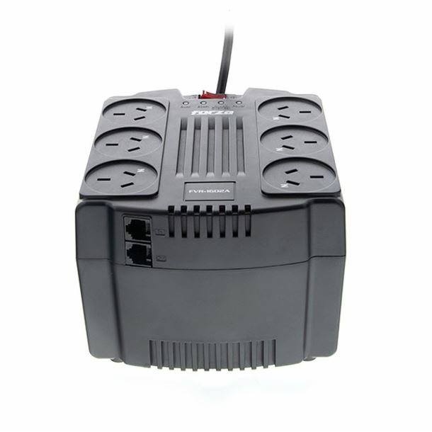 estabilizador|hardware|max5|estabilizador forza fvr-2202a reg 2200va/1100w