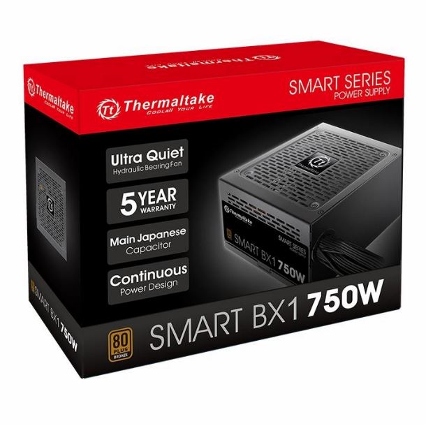 fuente|thermaltake|hardware|750w|max5|fuente 750w thermaltake smart bx1 80 plus bronze