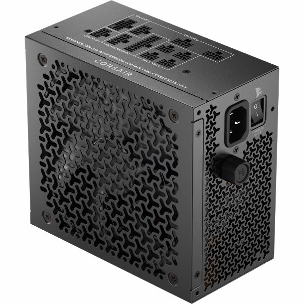 FUENTE 850W CORSAIR RM850X SHIFT ATX 3.1 PCIE 5.1 80 PLUS GOLD CONEXION LATERAL CP-9020299-AR