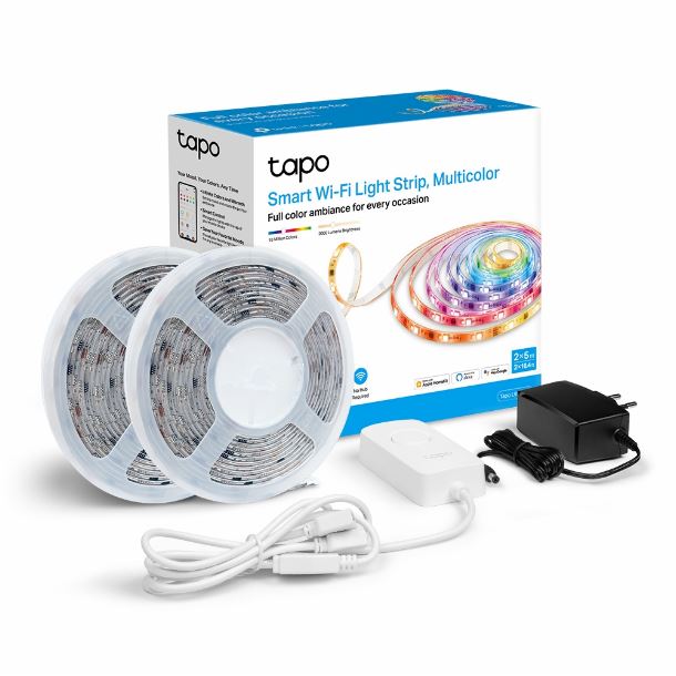 accesorios|tp-link|max5|tira de luz led multicolor wifi 10mts tp-link tapo l930-10
