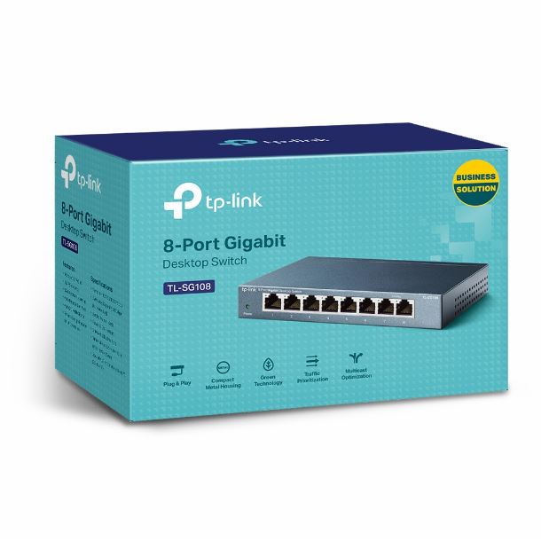 tp-link|conectividad|red|max5|networking|switch tp-link 8p tl-sg108 gigabit desktop metal