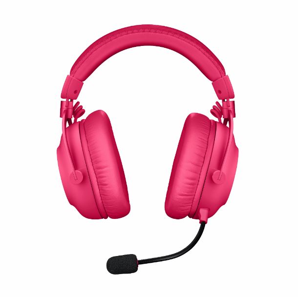 logitech|microfono|perifericos|hardware|procesador|max5|auricular wireless c/microfono logitech pro x 2 magenta 981-001274