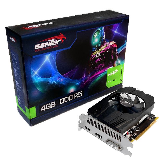 PLACA DE VIDEO GEFORCE GTX 1050 4GB SENTEY GDDR5