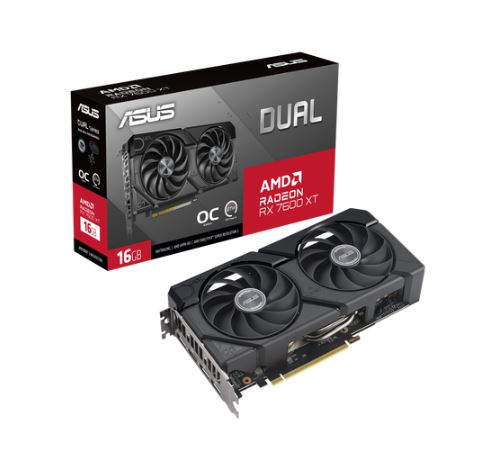 PLACA DE VIDEO RADEON RX 7600 XT ASUS DUAL 16GB