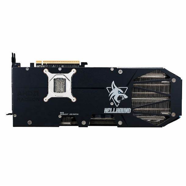 PLACA DE VIDEO RADEON RX 9070 16GB POWERCOLOR HELLHOUND OC