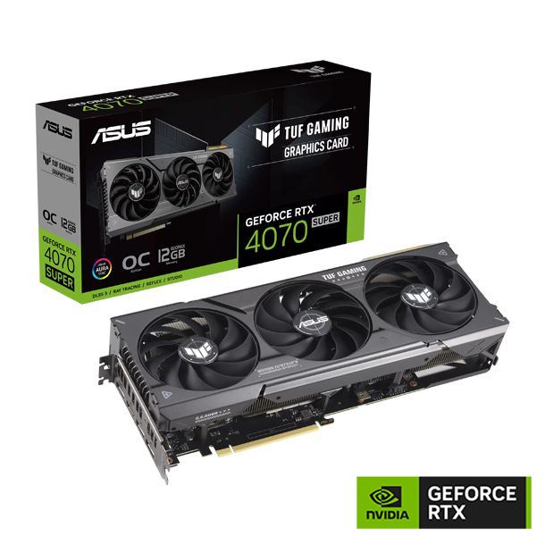 geforce|asus|rtx|max5|placa de video|nvidia|video geforce rtx 4070 super asus tuf oc 12gb