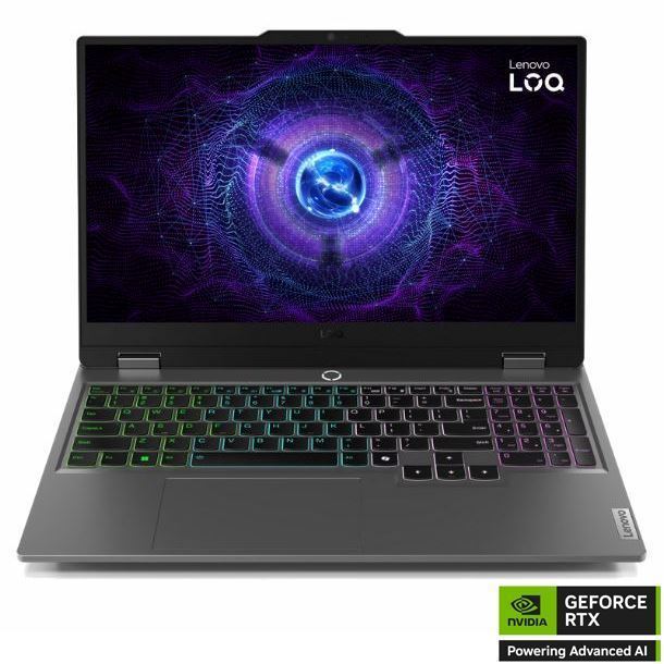 NOTEBOOK LENOVO 15.6" LOQ 15AHP10 RYZEN 7 250 16GB 512GB GeForce RTX 5060 FHD 144HZ FREE R7