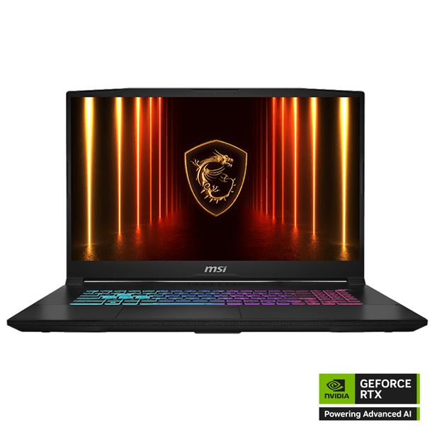 NOTEBOOK MSI 17.3" KATANA 17 HX B14W I7-14650HX 16GB 1TB GeForce RTX 5060 QHD 240HZ W11H