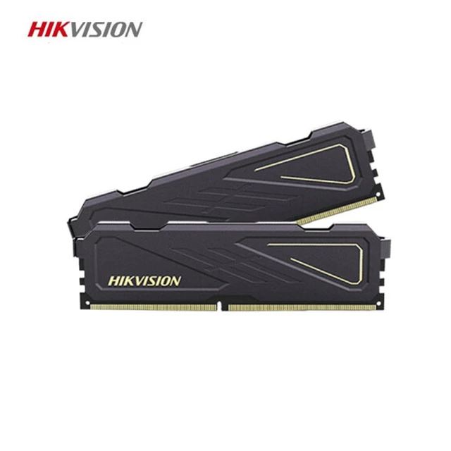 memoria ram|hardware|hikvision|max5|memoria 16gb (2x8gb) ddr4 3200 hikvision u10 black