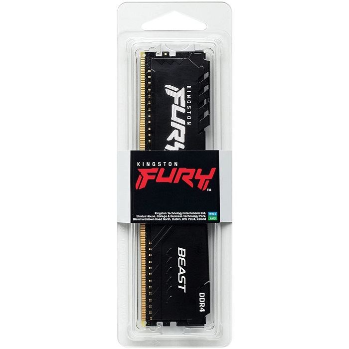 kingston|hardware|memoria ram|16gb|ddr4|3600mhz|max5|memoria 16gb ddr4 3600 kingston fury beast