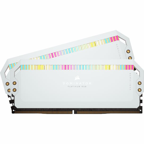 corsair|hardware|memoria ram|max5|memoria 64gb (2x32gb) ddr5 6000 corsair dominator platinum white rgb