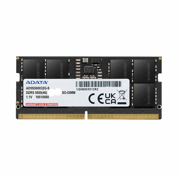 sodimm|adata|hardware|memoria ram|max5|memoria sodimm 8gb ddr5 5600 adata