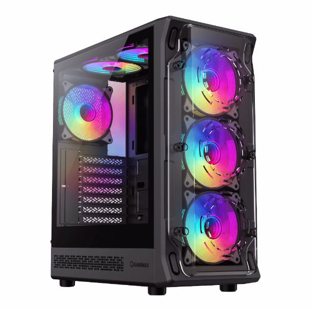 gabinete|hardware|max5|gamemax|gabinete gamemax starlight 2 ab 6fan argb
