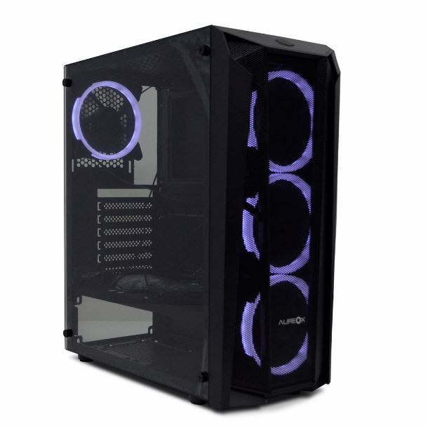 gabinete|hardware|aureox|max5|gabinete gamer aureox pictor arx 370g 4 coolers