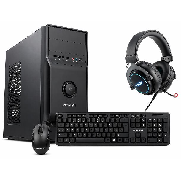 GABINETE KIT C/TECLADO C/MOUSE C/AURICULAR GAMER