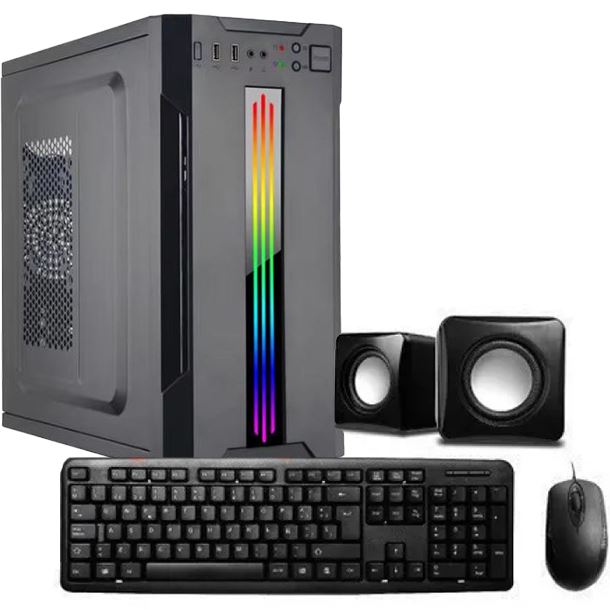 gabinete|perifericos|hardware|max5|gabinete kit gamer c/fuente 600w rgb teclado mouse y parlantes aurus
