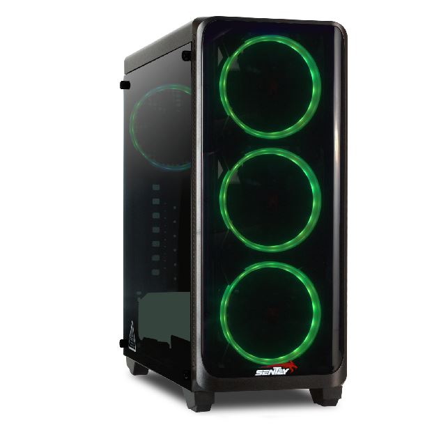 gabinete|hardware|sentey|max5|gabinete sentey k20 plus 4 fans rgb vidrio templado