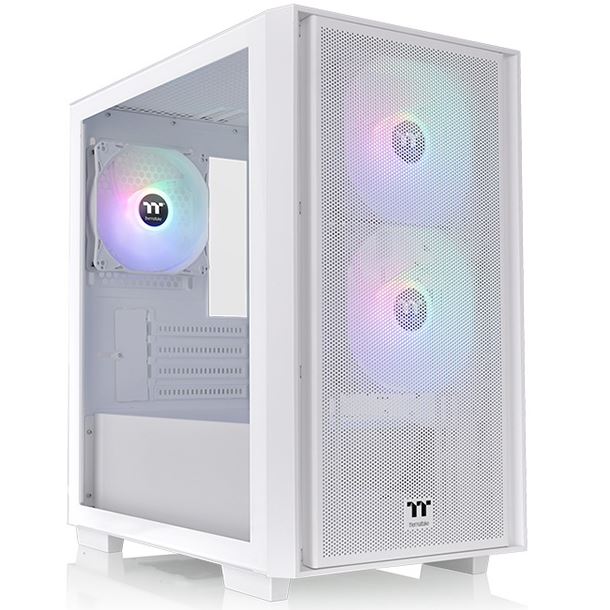 gabinete|thermaltake|hardware|max5|gabinete thermaltake versa h16 tg 3fan argb snow white