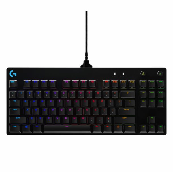 logitech|teclado|perifericos|max5|teclado logitech g pro x mecanico rgb lightsync 920-009229