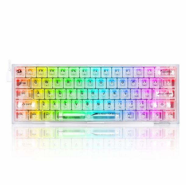 teclado|redragon|perifericos|max5|teclado redragon fizz k617ct rgb 60% k617