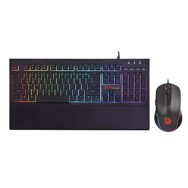 teclado|mouse|thermaltake|perifericos|max5|teclado y mouse ttesports challenger elite rgb thermaltake